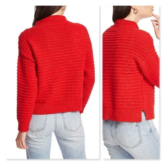 Court & Rowe Speckled Ottoman Turtleneck Sweater - Picture 2 of 12